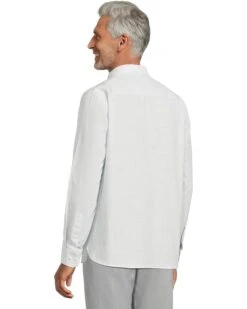 Johnston & Murphy Stripe Slub Linen Shirt | Shirts & Tops -Shoezy Wear 610WvuywaSL. AC SR736920