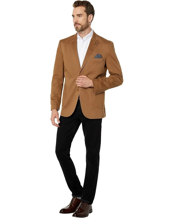 Johnston & Murphy Washed Cotton Blazer | Coats & Outerwear 6 Johnston & Murphy Washed Cotton Blazer | Coats & Outerwear - Image 4