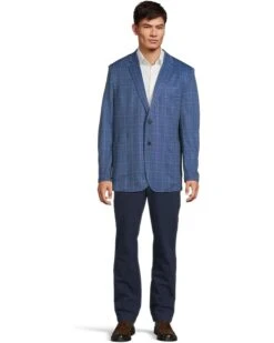 Johnston & Murphy Relaxed Knit Blazer | Coats & Outerwear -Shoezy Wear 61sEXEGUDkL. AC SR736920