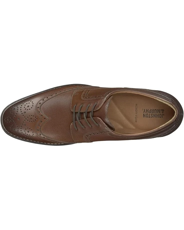 Johnston & Murphy Lewis Embossed Wing Tip | Oxfords 4 Johnston & Murphy Lewis Embossed Wing Tip | Oxfords - Image 2