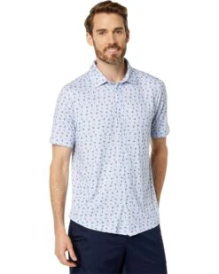 Johnston & Murphy Short Sleeve XC4 Performance Skull Shirt | Shirts & Tops