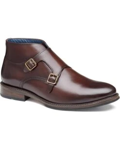 Johnston & Murphy Raleigh Double Buckle Boots