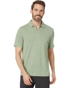 Johnston & Murphy Linen V-Neck Polo | Shirts & Tops -Shoezy Wear 71DuPmHHeoL. AC SR736920