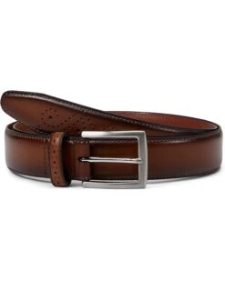 Johnston & Murphy Burnished Edge Belt | Belts