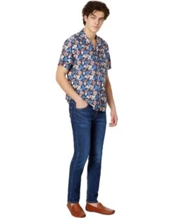 Johnston & Murphy Short Sleeve Abstract Floral Camp Shirt | Shirts & Tops -Shoezy Wear 71LSz7jpP1L. AC SR736920