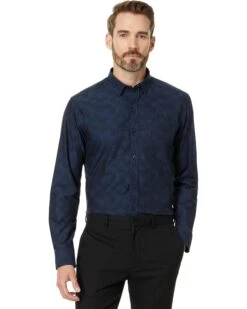 Johnston & Murphy Jacquard Airplane Shirt | Shirts & Tops