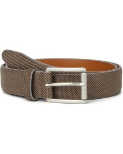 Johnston & Murphy Brushed Micro Check | Belts