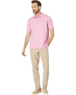 Johnston & Murphy XC4 Performance Tonal Flamingo Polo | Shirts & Tops -Shoezy Wear 71snKRLuvjL. AC SR736920