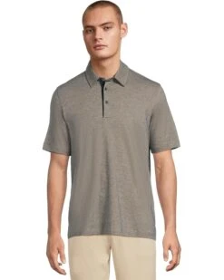 Johnston & Murphy Fine Stripe Polo | Shirts & Tops -Shoezy Wear 71z4LCNldwL. AC SR736920