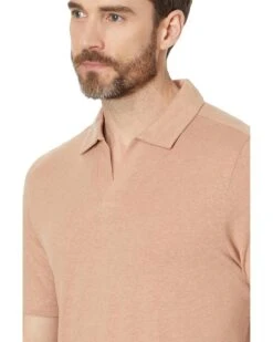 Johnston & Murphy Linen V-Neck Polo | Shirts & Tops -Shoezy Wear 815TGqAo8L. AC SR736920