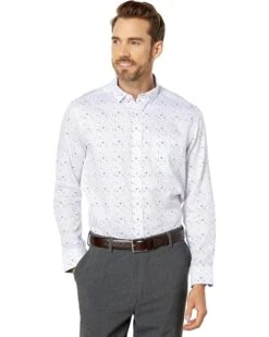Johnston & Murphy Printed Cotton Shirt | Shirts & Tops