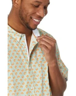Johnston & Murphy Short Sleeve Citrus Print Shirt | Shirts & Tops -Shoezy Wear 81HMvr3ESgL. AC SR736920