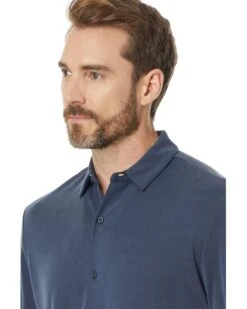 Johnston & Murphy Vintage Birdseye Button-Front Knit | Shirts & Tops -Shoezy Wear 81QmKk8GrtL. AC SR736920