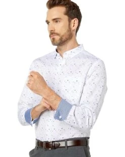 Johnston & Murphy Printed Cotton Shirt | Shirts & Tops 8 Johnston & Murphy Printed Cotton Shirt | Shirts & Tops -Shoezy Wear 81UUE3kRSL. AC SR736920